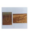 14K Gold Oval Bezel Set Garnet Necklace