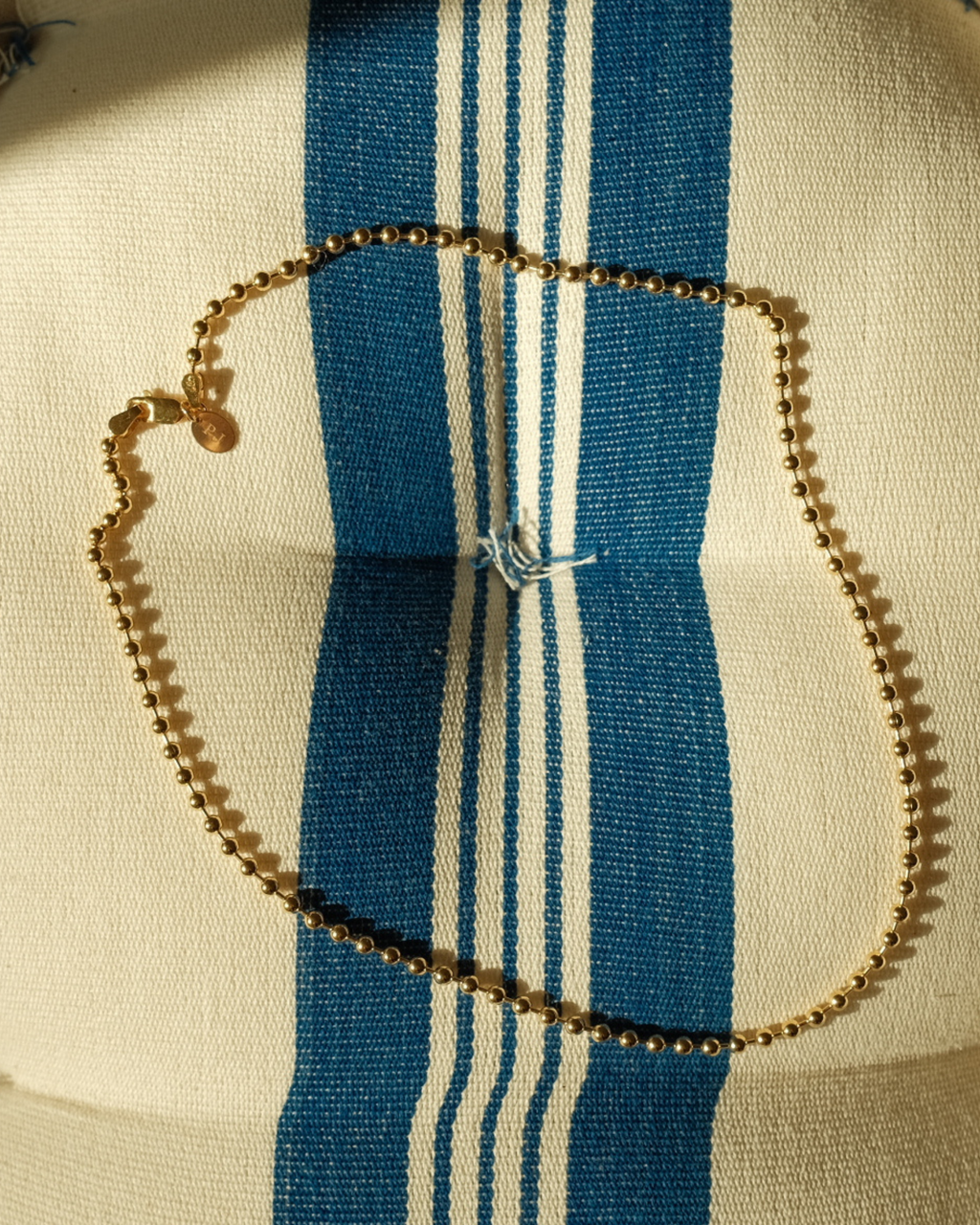 Ball n Chain Necklace