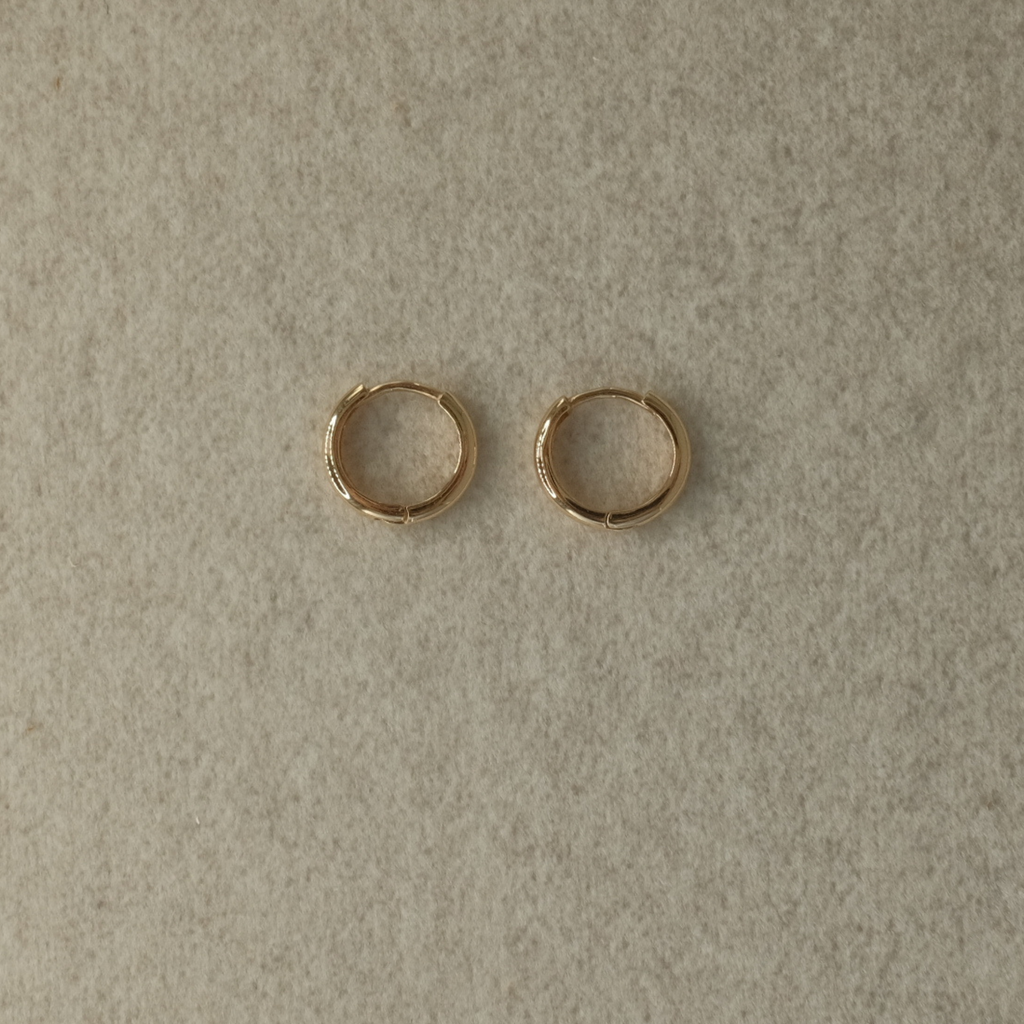 Classic Gold Hoops