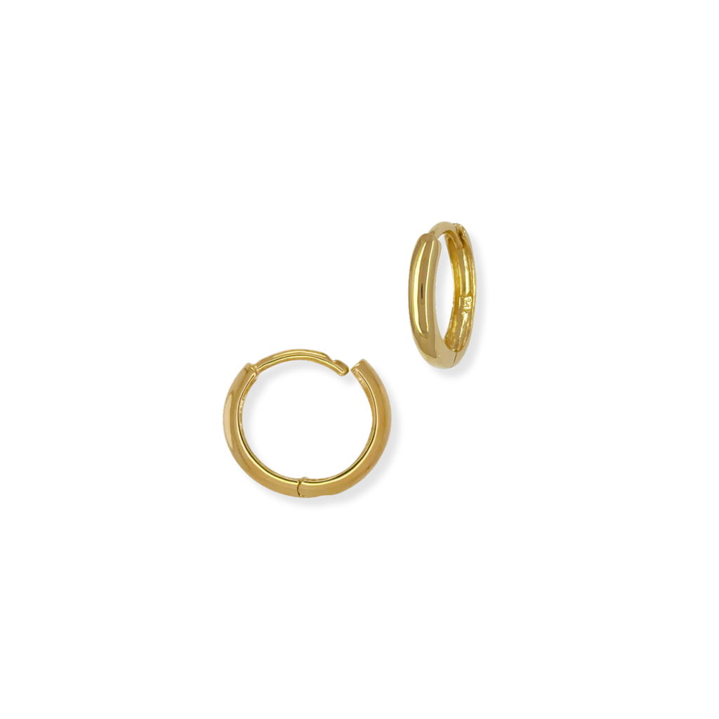 Classic Gold Hoops