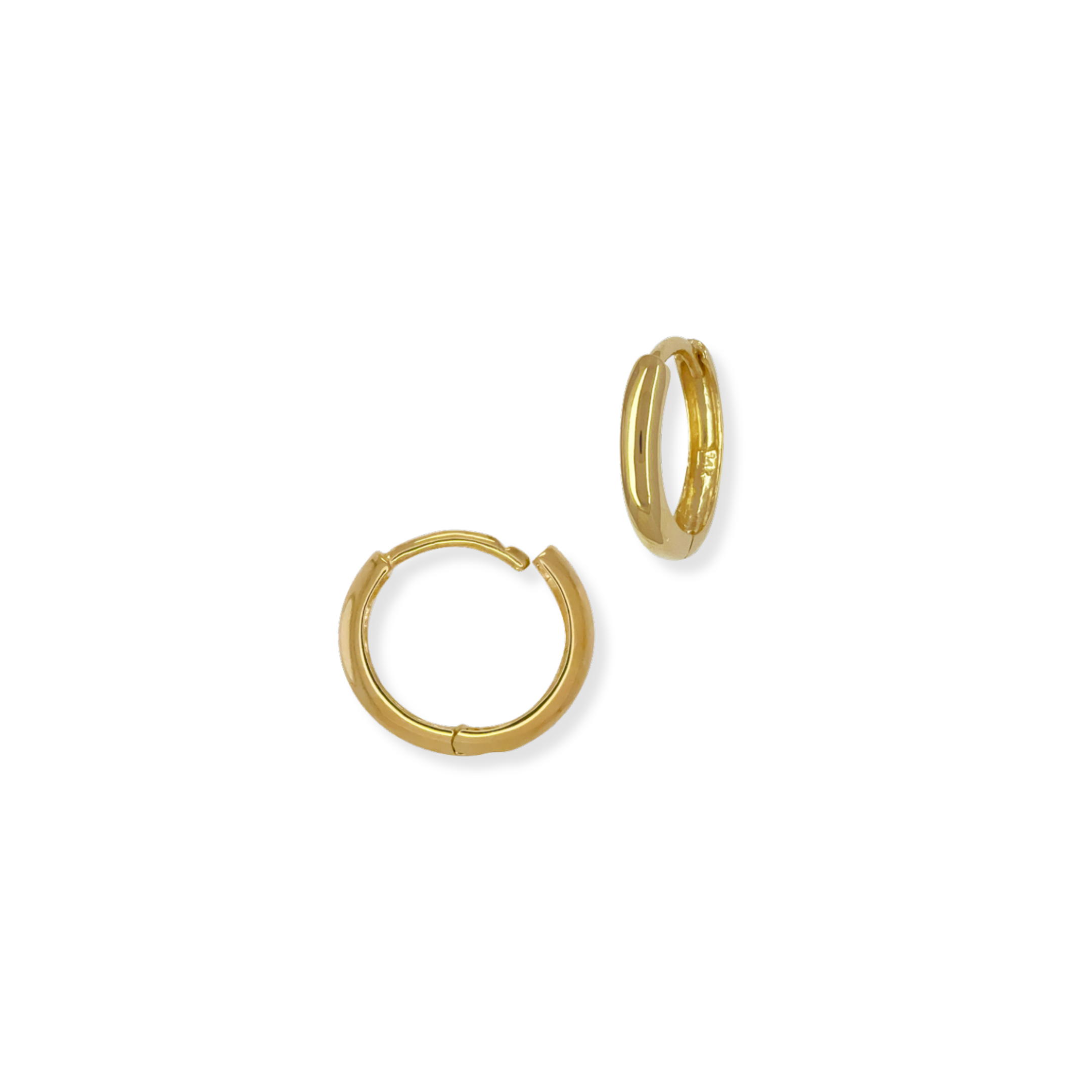 Classic Gold Hoops
